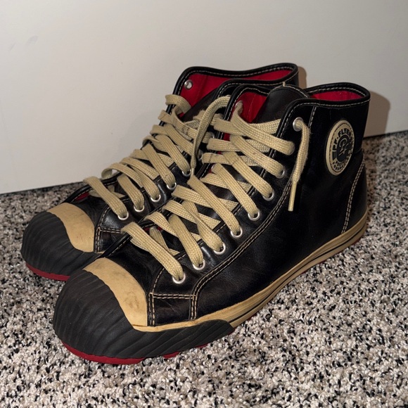P.F. Flyers Other - PF Flyers Posture Foundation High Top Black and Red Men’s Size 11